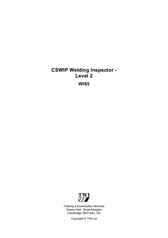 cswip book pdf free